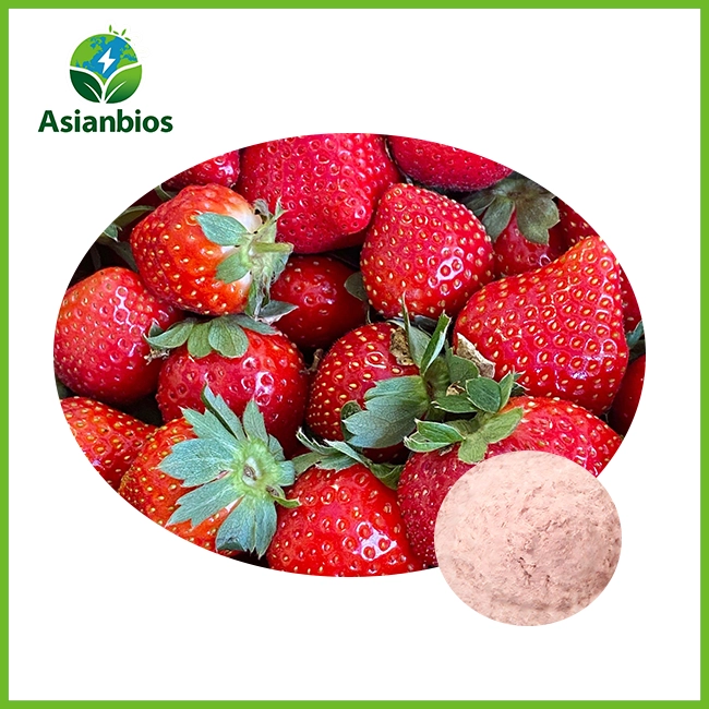 dried freeze strawberry powder